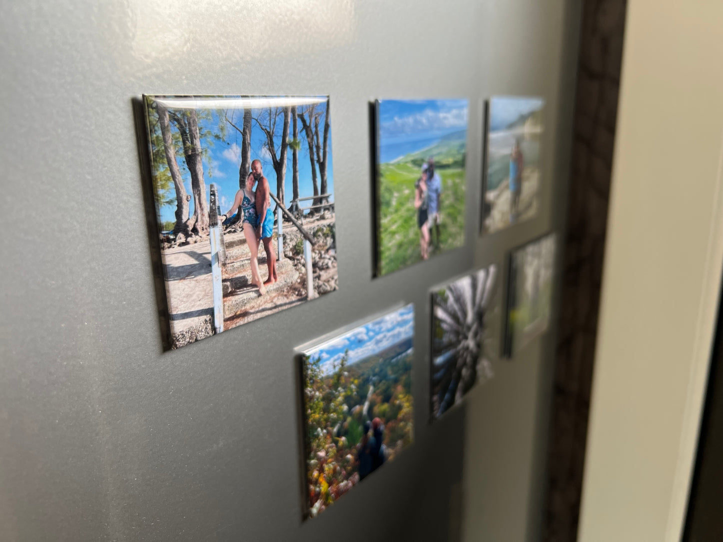 6 Custom Photo Magnets